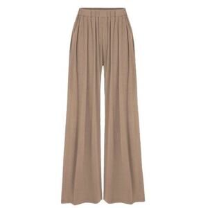 FP BEACH Alia Wide Leg Pants- Boho Beach Resprt Wear Lounge Wear Flowy Pants